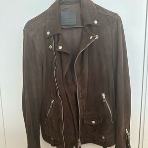 All Saints Suede Jacket